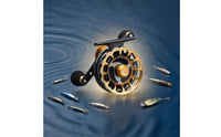 Foam Grips Micro Lead Fishing Reel Lightweight Compact Design Fishing Reel Fluid Retrieve