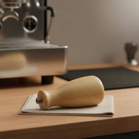 Solid Wood Portafilter Handle Ergonomic Grip Wooden Espresso Handle DIY Modification Part for Cafe