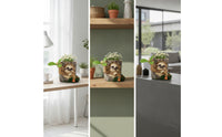 Sloth Planter Resin Planter Cute Sloth Flowerpot for Desk