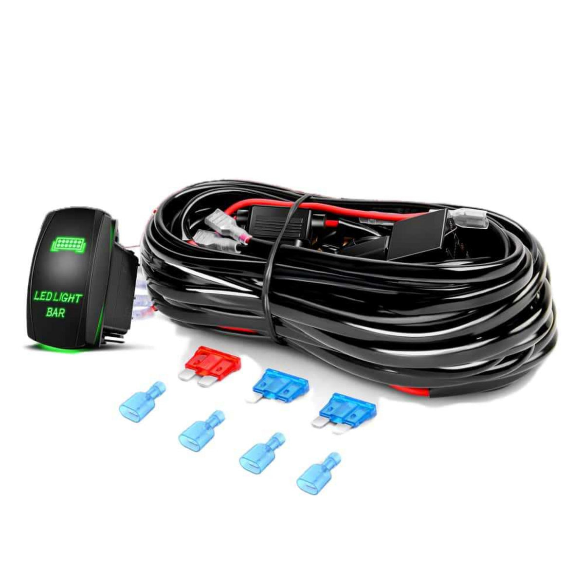 LED Light Bar Wiring Harness set/off LED Light Wiring Harness Long-Lasting