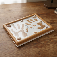 DIY Sand Handprint Art Frame Kit for Couples & Friends, Beach Souvenir Keepsake