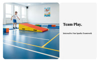 Kindergarten Training Hurdle Sturdy Kids Training Balance Beam Exceptional Materials Soft Jumping Box for Preschoolers, Outdoor, School, Playground