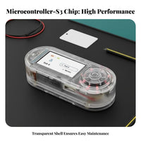 2.4GHz Wi-Fi & Bluetooth 5 Microcontroller Board-S3 Development Board Twin-Core Processor Microcontroller Board-S3 Display Module Multiple Interfaces Sub-1GHz RF Transceiver Module Built-in 1300mAh Battery for Developers, Engineers, Electronics Hobbyists