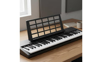 Keyboard Music Stand Stable Music Stand with Instant Setup and Play for Students, Beginners, Practice Room