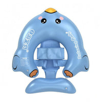 Harness Inflatable Baby Pool Buoy 0.3 Mm Donut Baby Buoy PVC Water Play Gear Seat Support for Infants, Toddlers