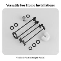 5 in 1 Faucet and Sink Wrench Easy Use Multifunctional Sink Wrench Basin Plumbing Tool Long-Lasting Lightweight for Plumbers