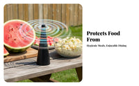 Retractable Telescopic Fly Repeller Flexible Blades Conical Fly Repeller