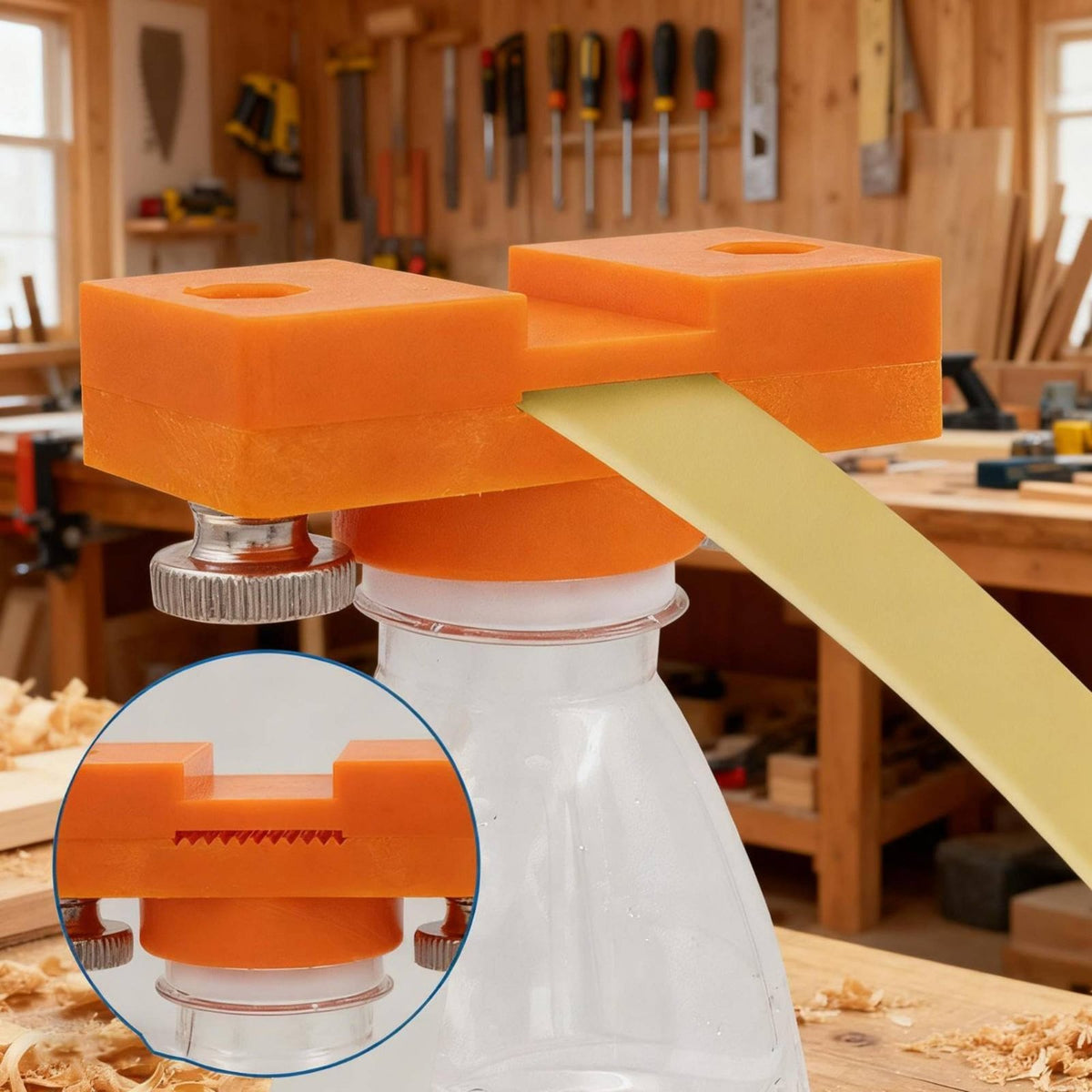 Edge Banding Glue Spreader Even Application Carpentry Glue Dispenser Woodworking Tool for Woodworkers, DIY Enthusiasts, Furniture Making, Workshop