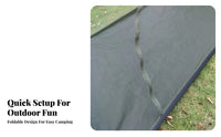 Pole-Less Mesh Tent Portable Camping Shelter Lightweight Screen for Backpackers, Tripers, Backpacking, Hiking, Trip