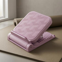 Anti-Slip Angle-Adjustable Stretch Board Molded Base Slanted Stretching Board Light Lavender Ankle Mobility Block Injury Protection