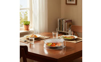 Dustproof Food Preserver Debris-Resistant Insulated Dish Protector Transparent Food Dome Reusable Multi-Tier Dish Cover Easy To