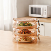 Multi-layer Insulated Food Cover for Dining Table - Hollow Design, Dustproof and Mosquito-proof