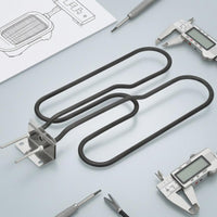 Replacement BBQ Grill Heating Component Coiled Grill Heating Component