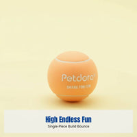 High-Quality Dog Toy, Macaron Ice Cream Ball, Chew Resistant, Interactive Training, Random Color