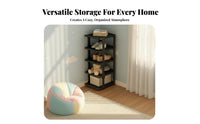 Corner Shoe Rack Space-Saving Multi-Tier Shoe Shelf Multifunctional Vertical Storage Unit for Apartment Dwellers, Families, Entryway, Hallway