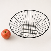 Bronze Hanging Fruit Basket, Modern Minimalist Metal Wire Hanging Basket for Pantry, Stainless Steel Fruit Basket for Kitchen Storage