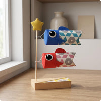Japanese Carp Streamer Handcrafted Carp Windsock Piscine Keepsake-Shaped Windsock