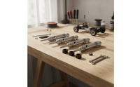 4 Pieces Drive Shafts with Heavy Reinforced Drive Shafts Stainless Steel Look Hardware for RC Hobbyists