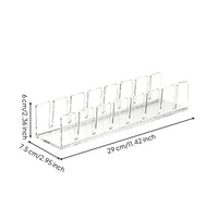 Acrylic Baseball Cap Organizer Clear Baseball Cap Display Stand Upright Hat Rack Tabletop for Teens