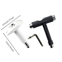 Skateboard Tool Kit Compact Skate Multi-Tool Complete Bearing Puller for Travel