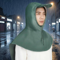 Waterproof Hooded Poncho Thickened Hooded Rain Poncho Lightweight