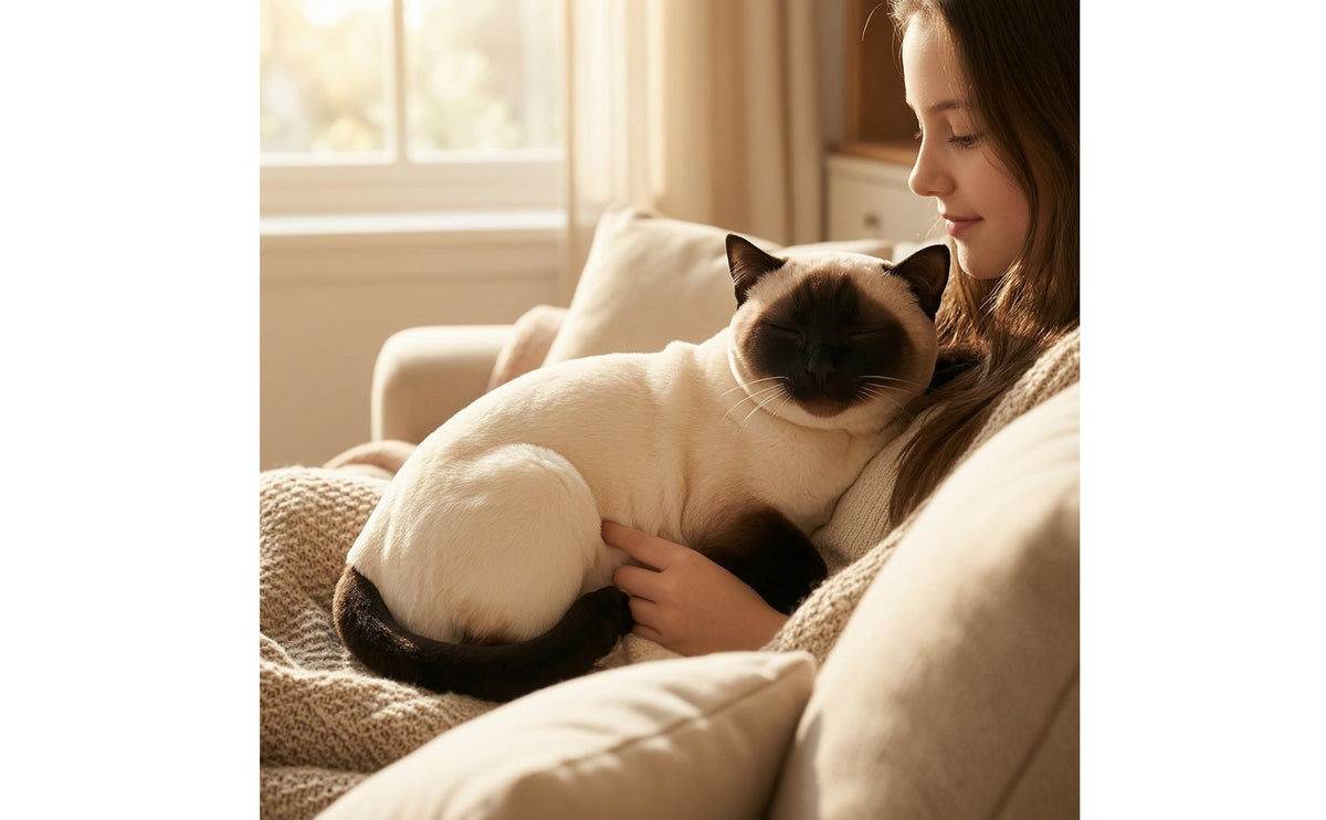 Super Soft Stuffed Animal Pillow Cute Fuzzy Body Pillow Cuddly Fuzzy Toy with Tail Fuzzy for Children, Teens, Bedroom, Nursery, Living Room