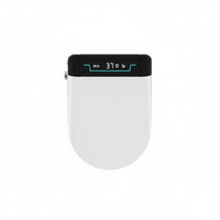 Automatic Lid Flip Electric Bidet Toilet Seat Wireless Controller Control Smart Bidet Seat Anti-Splash Smart Toilet Cover Night Light