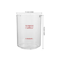 Facial Steamer Replacement Cup Easy to Clean Steamer Water Beaker Heat-Resistant Beauty Tool Accessory for Beauticians, Estheticians, Spa, Barbershop
