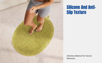 Pineapple Acupressure Mat, Foot Massage Pad, Indoor Slow Running, Non-Slip, Large Size