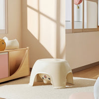 Storage Stool Cartoon Children's Stool Furniture Sturdy Heavy-Duty for Children, Playroom, Entryway