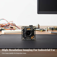 USB Camera Module Ubuntu Compatible 2MP Industrial Camera Board High Resolution Electronic Component for Developers, Engineers, Robotics, DIY Projects