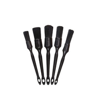 5 Pieces Long Handle Car Detailing Brush Set Scratch Non-Scratch Narrow Cleaning Brush Easy to Clean Sturdy