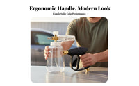Quick Connect Car Wash Foam Transparent Bottle High Pressure Foam Blaster 5 Spray Nozzles