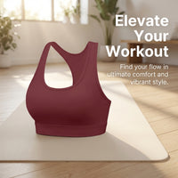 Sports Bras Women High Impact for Running with Shock Absorption Technology, Polyester Spandex Design for Fitness and Workouts