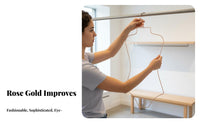 Multifunctional Metal Swimsuit Hanger Long-Lasting Metal Hanger with Clips Rust-Proof for Women, Kids, Shop Display, Boutique, Laundry Room