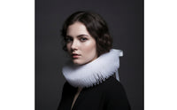 Ruffled Detachable Neck Ruff Theatrical Pleated Ruff for Cosplayers, Actors