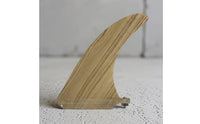 Shock-Resistant Resistant 7 Inch Surfboard Fin Professional Bamboo Wave-Riding Fin Fiberglass Water Sports Gear High Performance
