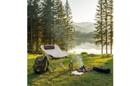 Folding Camping Chair Stable Design Portable Camping Chair Portable Fishing Stool Wide Seat Side Storage Pocket