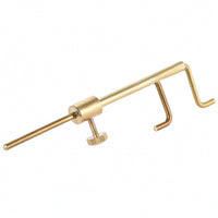 Brass Luthier Tool with Thumb Screw Golden Luthier Gauge Handheld Violin Caliper Precision for Luthiers