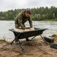 Adjustable Carp Cradle Padded Fishing Cradle Portable Furniture Heavy-Duty for Catch Care