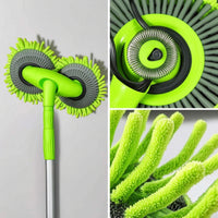 Double-Head Car Wash Mop Soft Double Head Car Wash Mop Cleaning Tool Lightweight Washable for Auto Detailing