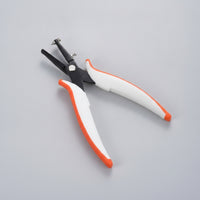 Precision Jewelry Punch Tool Spring-Loaded Hole Punch Pliers Ergonomic Jewelry Pliers Lightweight for Jewelers, Crafters, Beading