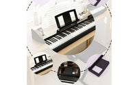 Keyboard Sheet Music Stand Black Sheet Music Stand with Clips Lightweight Slim for Students, Classroom