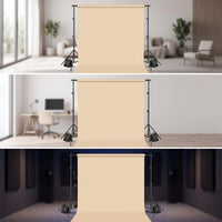 Photography Background Stand Kit Adjustable Backdrop Stand Kit Portable Backdrop Support System for Photographers, Vloggers, Video Shoots, Home Studio