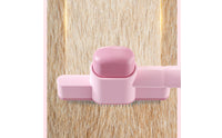 Self-Cleaning Comb Detangling Pet Comb with Metal Teeth Grooming Brush Handheld for Cat Owners, Routine Care