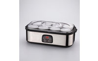 Yogurt Maker with Glass Cups Automatic Yogurt Maker with Glass Jars Countertop for Families