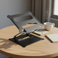 Heat Dissipation Aluminum Laptop Stand Cooling Design Adjustable Laptop Stand Lightweight Computer Accessory Ergonomic for Office, Study