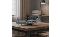 1:240 Airborne Early Warning Plane Display Aircraft Model Scale Airplane Model for Collectors, Shelf