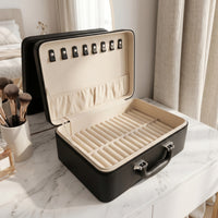 Portable Bracelet Storage Case 30-Slot Bracelet Organizer with Slots Shielded Jewelry Storage Case Sturdy for Collectors