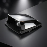 Marine Intake and Exhaust Cowl Ventilator Hooded Vent with Stainless Steel Cover Rectangular Air Outlet Cover for RV Builders, Boats